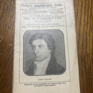 Parker's Supplementary Reader 1903 Jon Keats